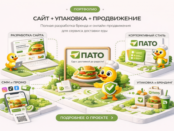 Дизайн сайтов, брендинг и разработка упаковки в Москве